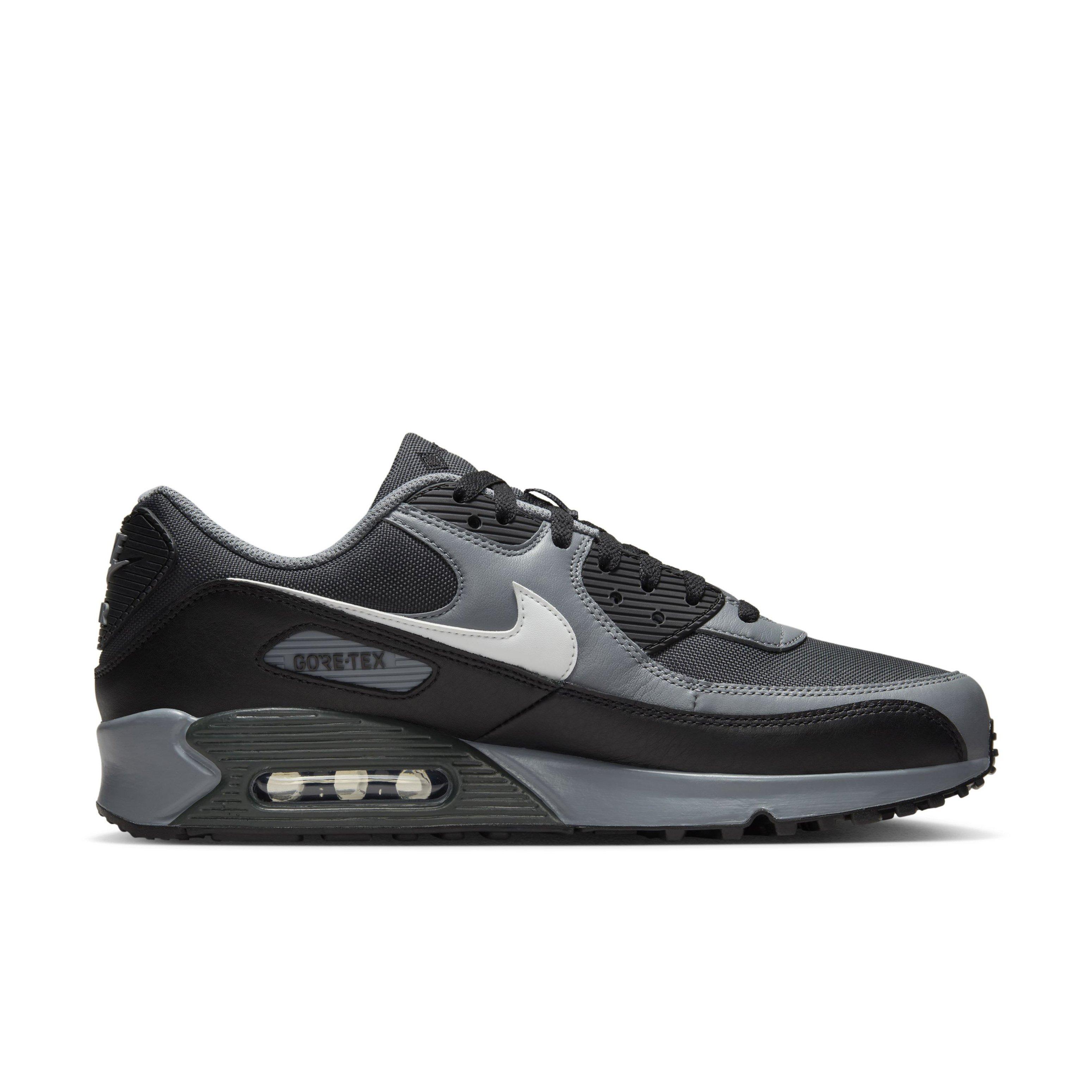 Nike air max 90 black and white mens sales
